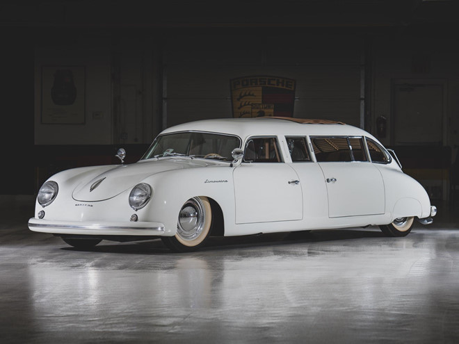 Porsche 356 bản Limousine của nhà sưu tập quá cố được bán đấu giá 3 Porsche 356 bản Limousine của nhà sưu tập quá cố được bán đấu giá 3a