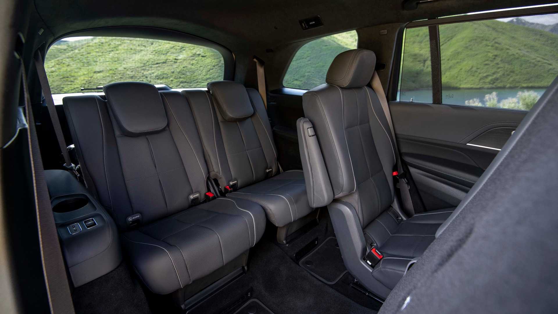 Hàng ghế 3 trên Mercedes-Benz GLS-Class 2020 thế hệ mới.