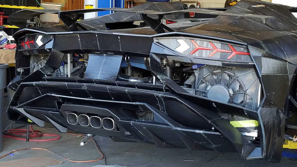 Ngắm chiếc Lamborghini Aventador 3D tự chế của hai bố con Tiến sĩ vật lý 5 Ngắm chiếc Lamborghini Aventador 3D tự chế của hai bố con Tiến sĩ vật lý a5