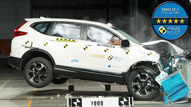 Những mẫu xe tại Việt Nam được cấp chứng chỉ an toàn Asean NCAP 1a