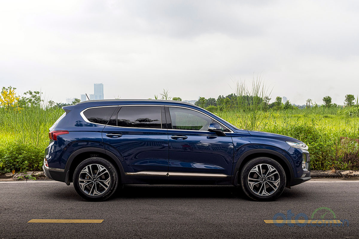 Đánh giá xe Hyundai Santa Fe 2019: Thân xe bản cao cấp