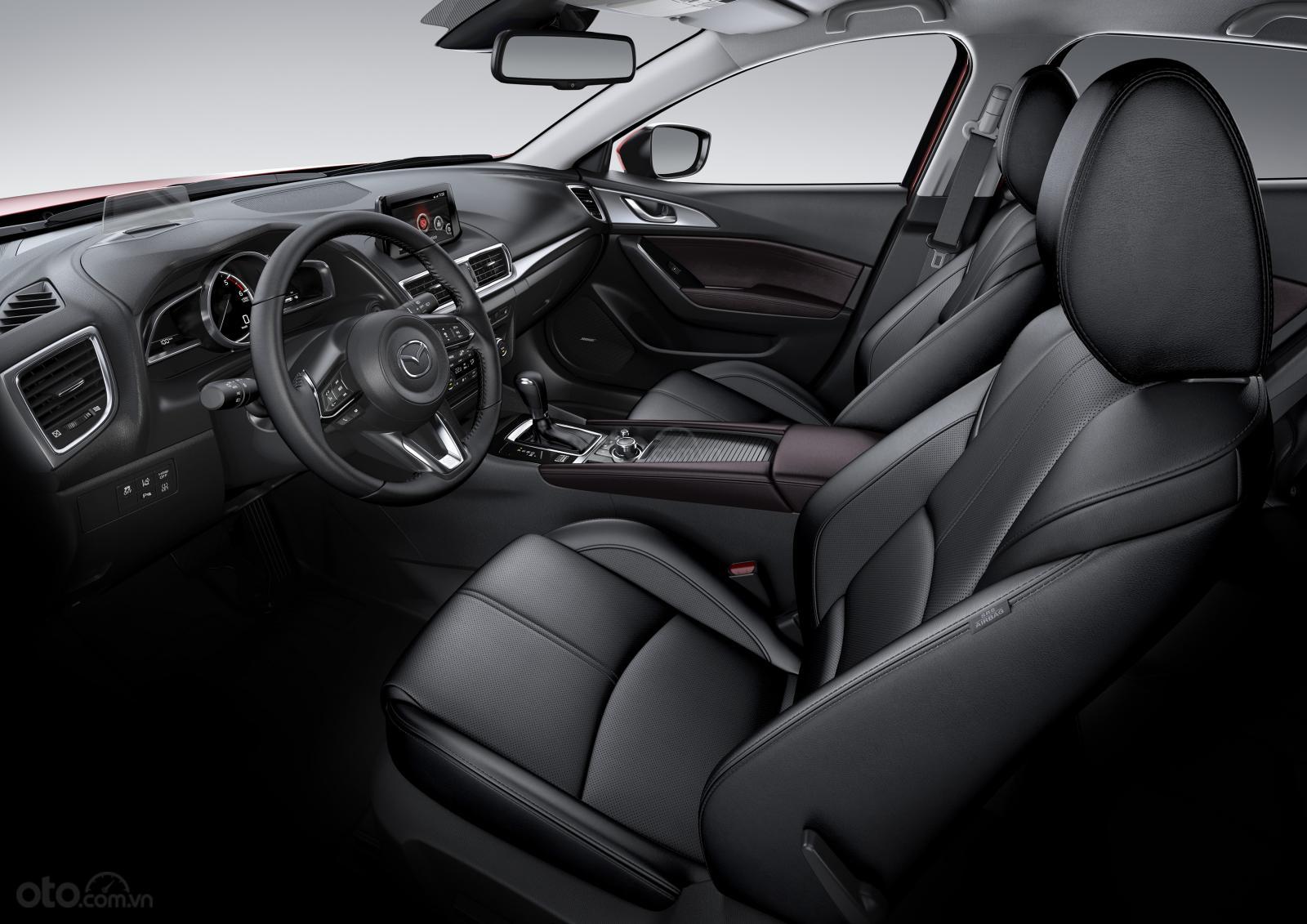 Nội thất của Mazda 3 được đánh giá là hiện đại và hấp dẫn nhất phân khúc xe hạng C.