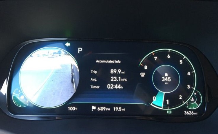 Camera giám sát điểm mù trên cụm đồng hồ Camera giám sát điểm mù trên cụm đồng hồ.