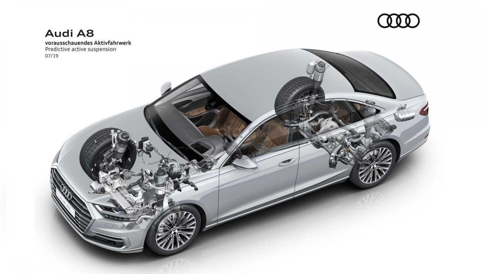 Audi A8 trở nên hấp dẫn hơn với tùy chọn công nghệ mới
