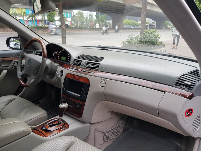 Mercedes-Benz S500 2005 giá 399 triệu, chủ xe bảo đảm 'máy còn chất' a9