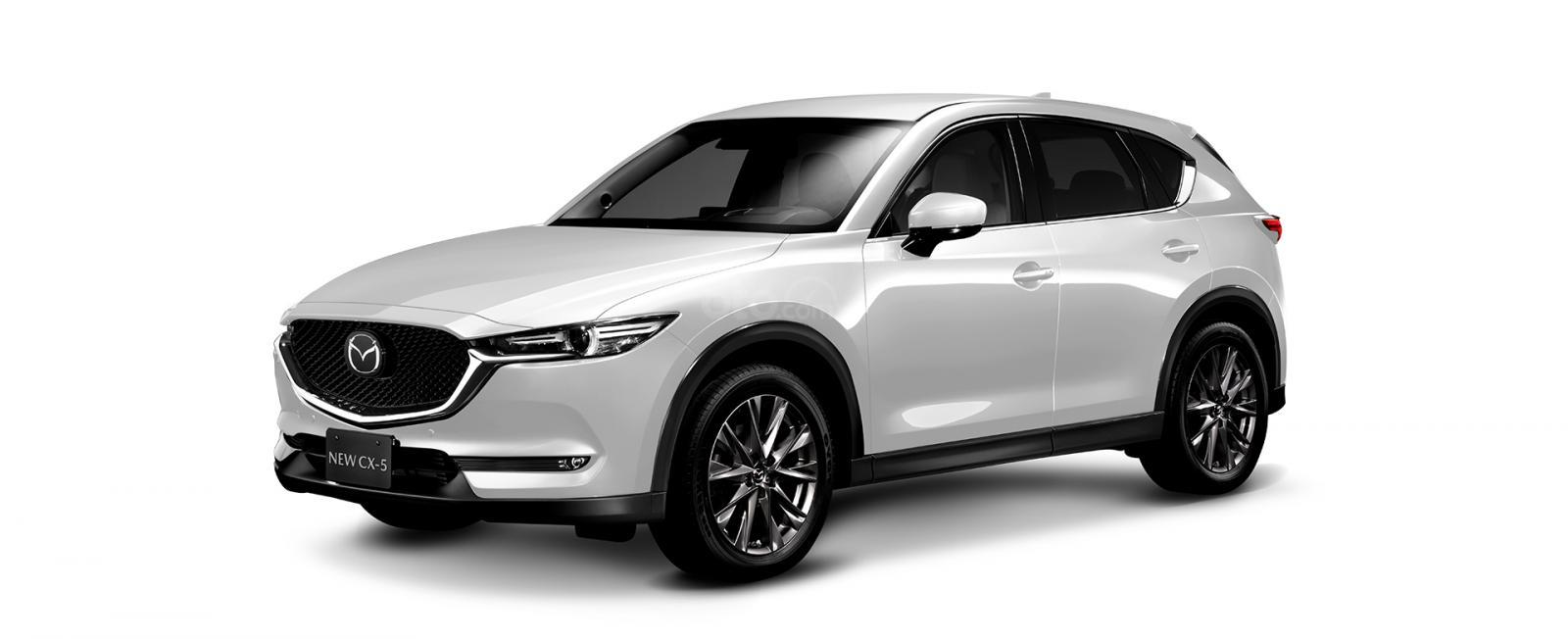 Đánh giá xe Mazda CX-5 2019: Màu Trắng.