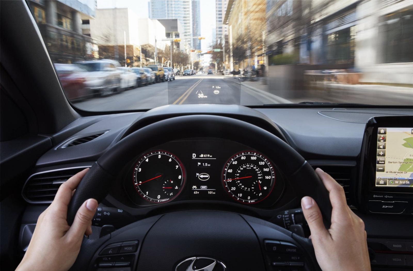 Hyundai Veloster 2020 đồng hồ lái