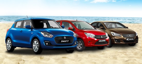 Suzuki Celerio, Ertiga, Swift và Ciaz khuyến mại lớn trong tháng 8/2019.