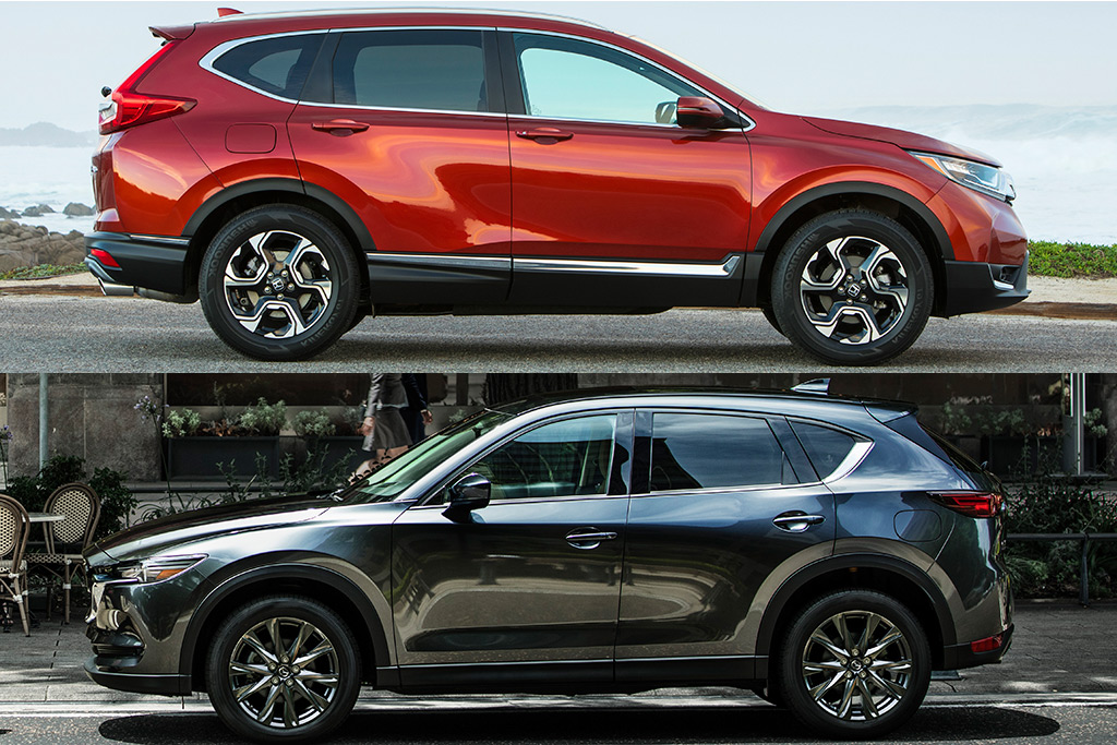 So sánh xe Mazda CX-5 2019 và Honda CR-V 2019 