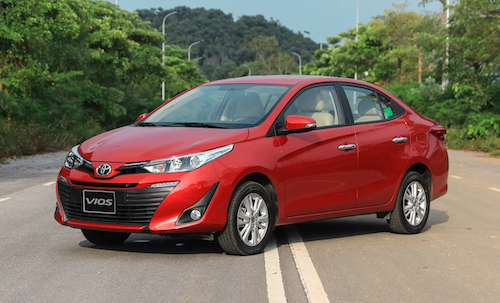 Toyota Vios - Xe bán chạy nhất Việt Nam tháng 7/2019..