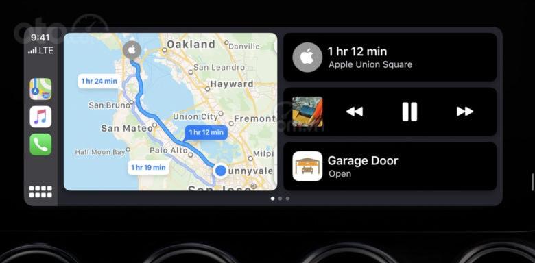 Apple CarPlay bản 2019 nâng cấp dể dùng bản đồ hơn