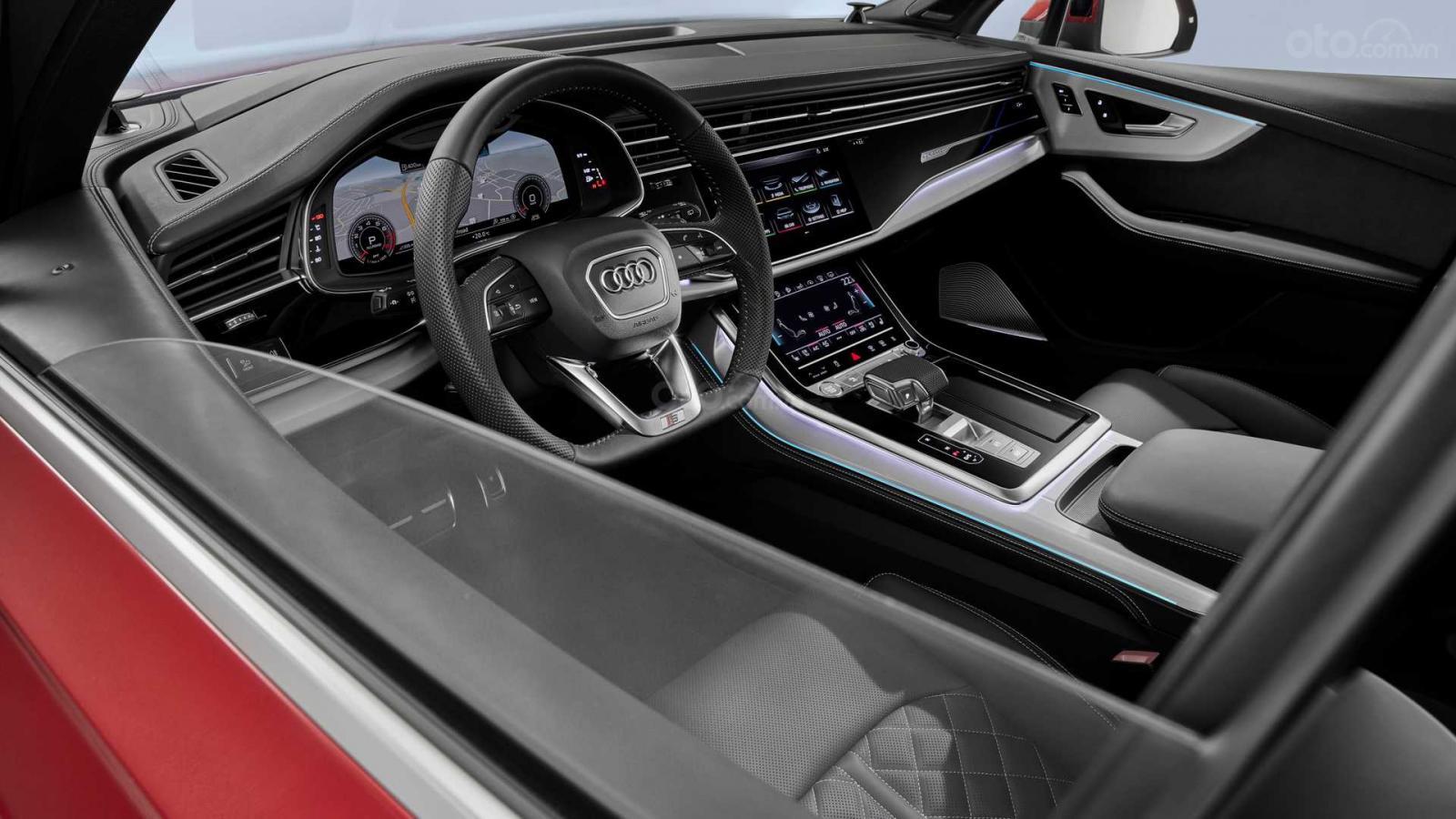 Nội thất xe Audi Q7 2020.