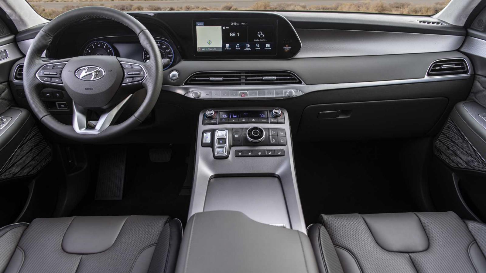 Nội thất Hyundai Palisade 2020.
