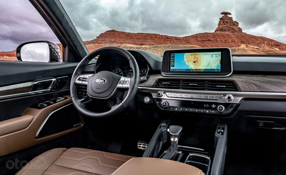 Nội thất xe Kia Telluride 2020.