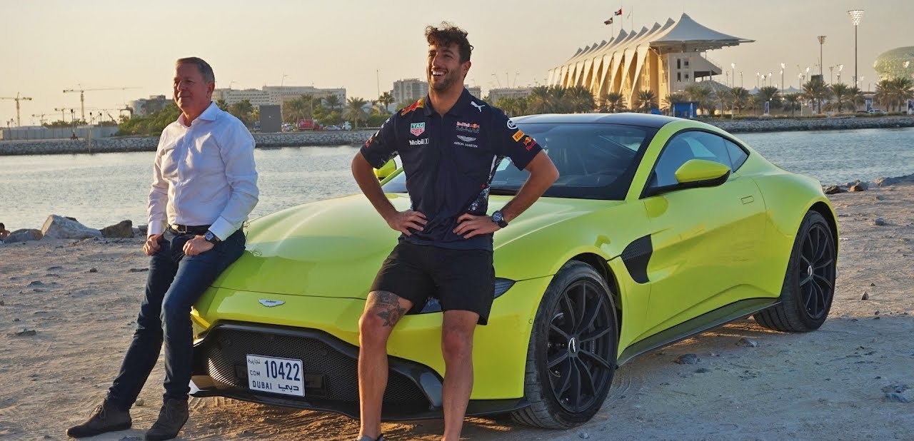 Daniel Ricciardo và Aston Martin
