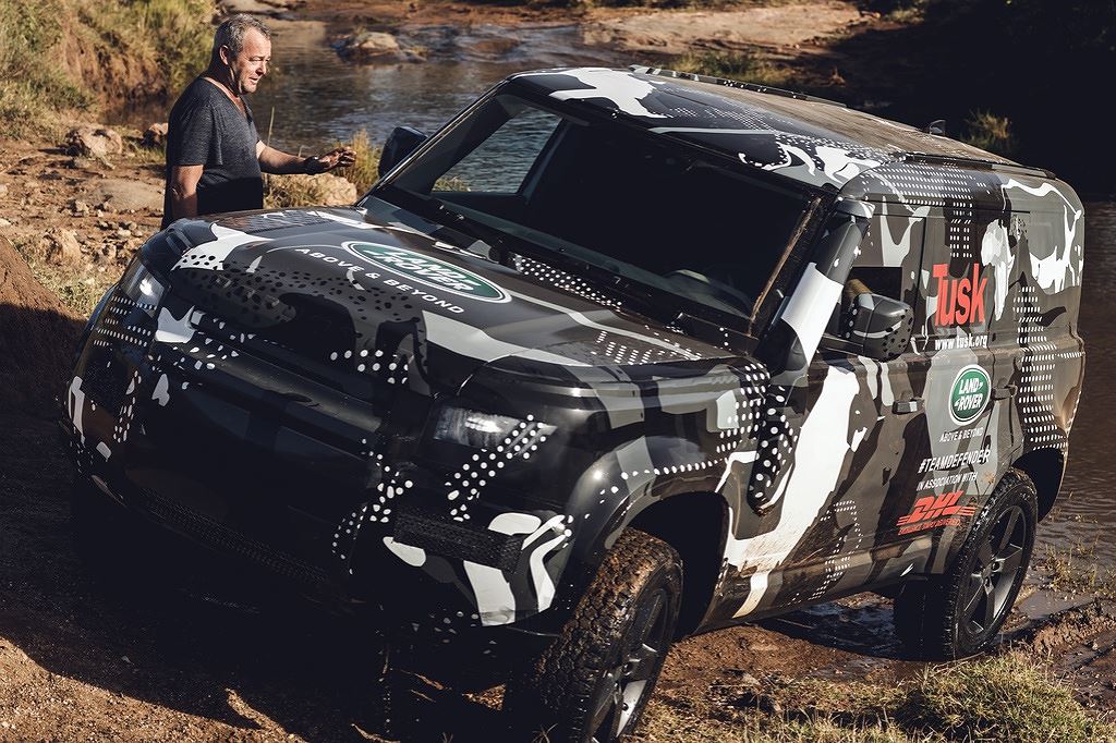 Land Rover Defender 2020 thử nghiệm
