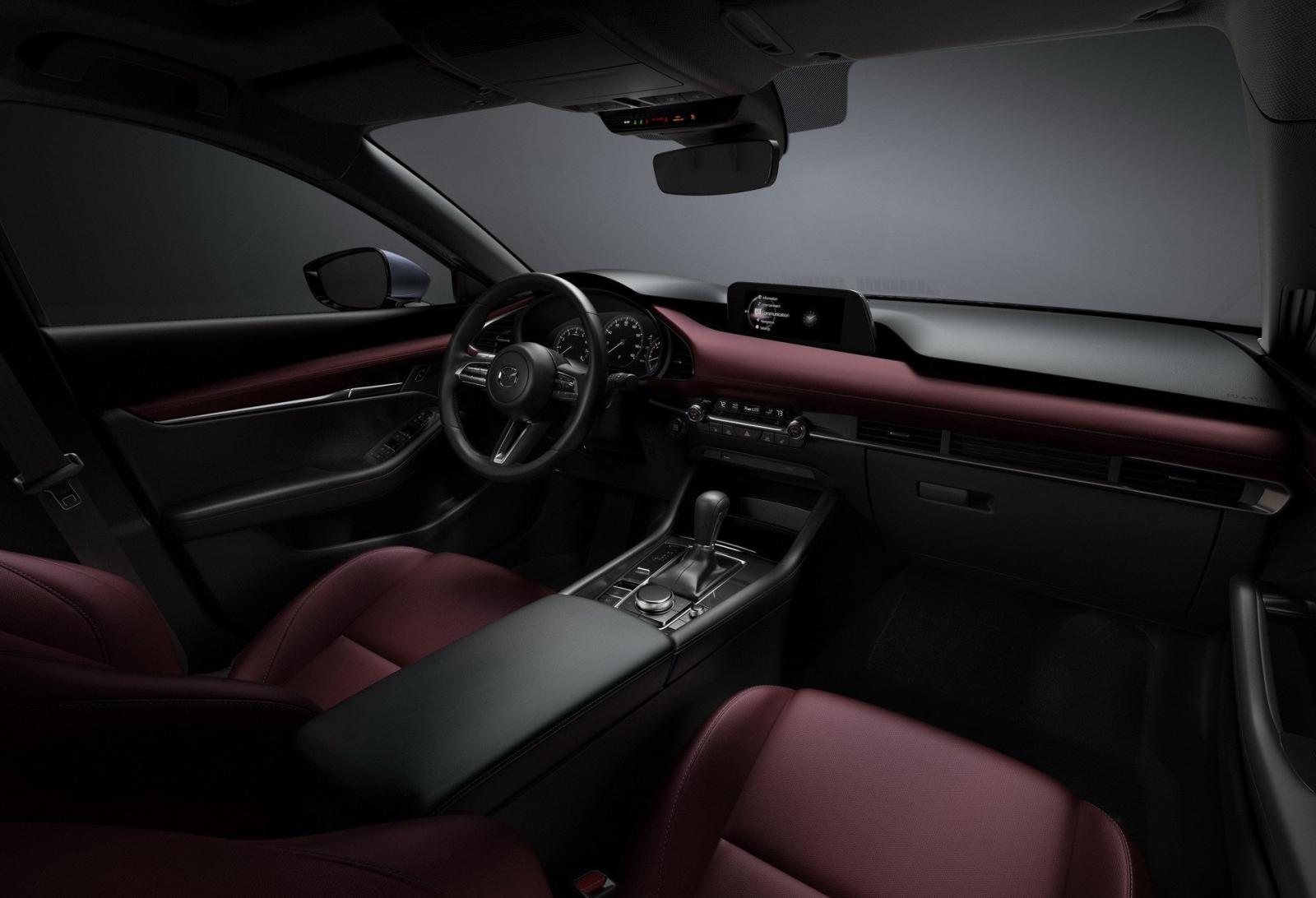 Nội thất sang trọng của Mazda 3 2019.