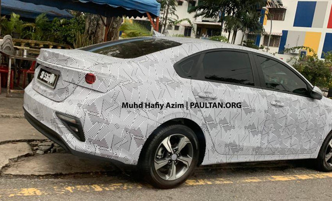 Kia Cerato 2019 âm thầm chạy thử tại Malaysia a3