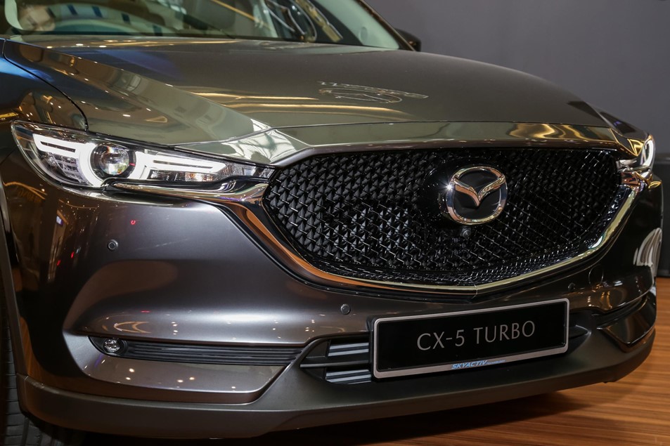 Ngoại hình của Mazda CX-5 2.5L Turbo AWD.