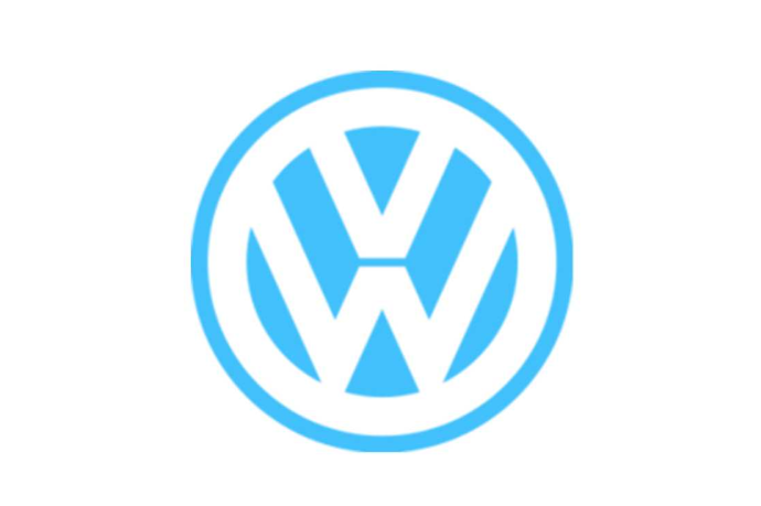 Logo Volkswagen giai đoạn 1989-2000.