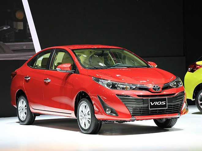 Giá lăn bánh xe Toyota Vios 2019/