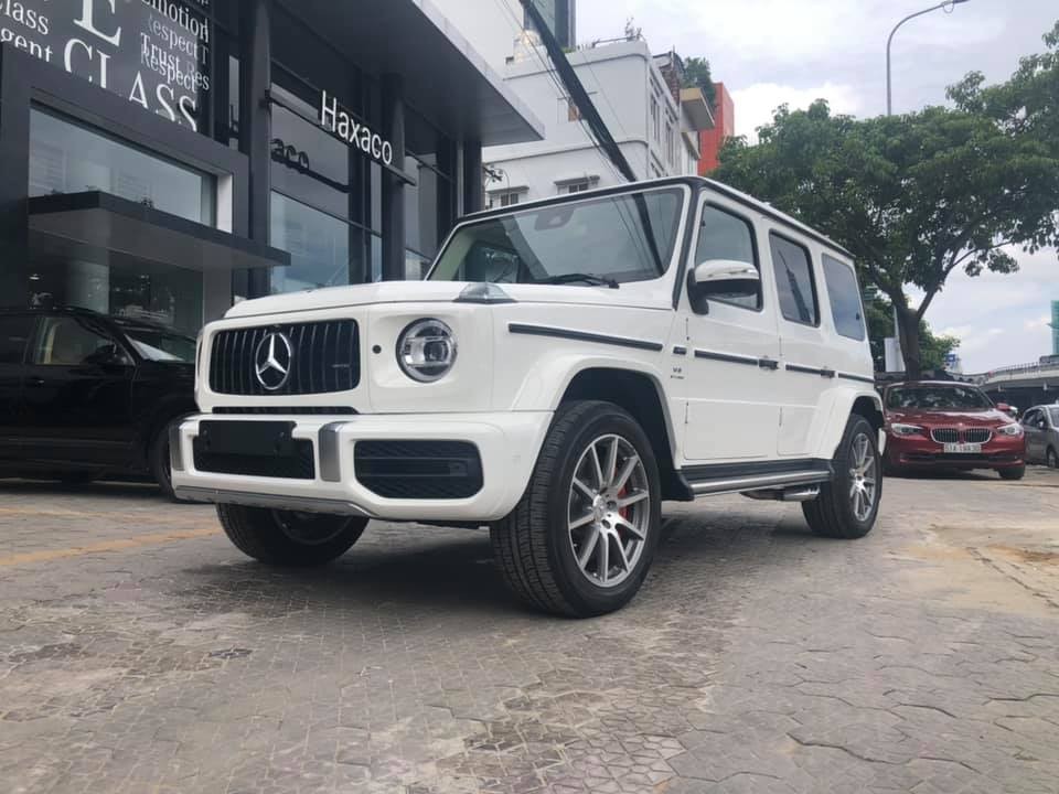 Mercedes-AMG G63 2019 chính hãng có ngoại thất màu trắng Mercedes-AMG G63 2019 chính hãng