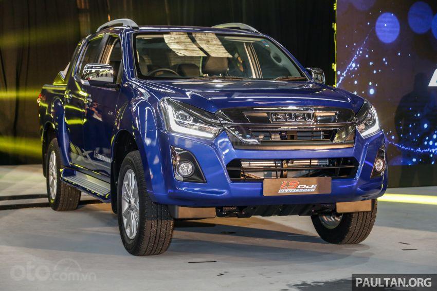 Isuzu D-Max 2019 facelift chào giá 445 triệu đồng