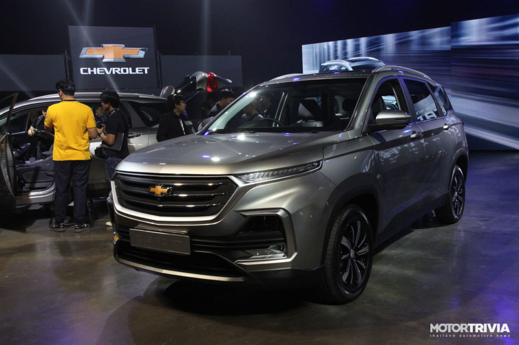 Chevrolet Captiva 2020 có hai tùy chọn cấu hình 5 chỗ và 7 chỗ.