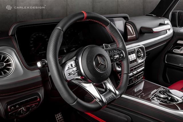 Mercedes-Benz G-Class "làm mới" nội thất theo phong cách coupe thể thao a3