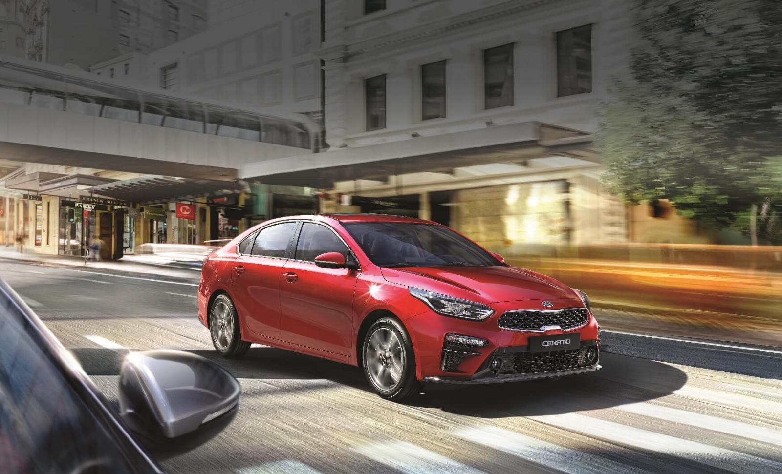 Ngoại thất của Kia Cerato 2019.