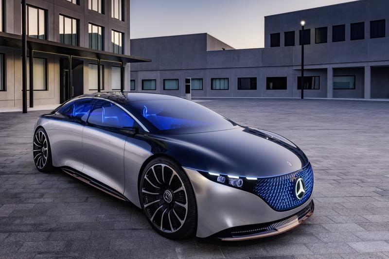 Chi tiết về siêu xe điện Mercedes-Benz Vision EQS 2019 - ảnh 2 Chi tiết về siêu xe điện Mercedes-Benz Vision EQS 2019.