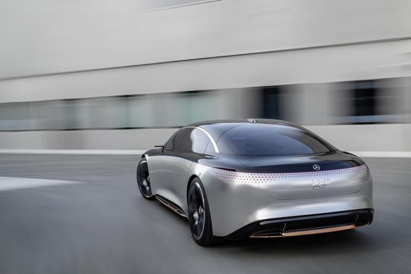 Chi tiết về siêu xe điện Mercedes-Benz Vision EQS 2019 - ảnh 4 Chi tiết về siêu xe điện Mercedes-Benz Vision EQS 2019.