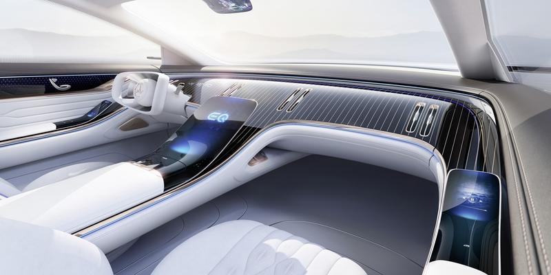 Chi tiết về siêu xe điện Mercedes-Benz Vision EQS 2019 - ảnh 5 x