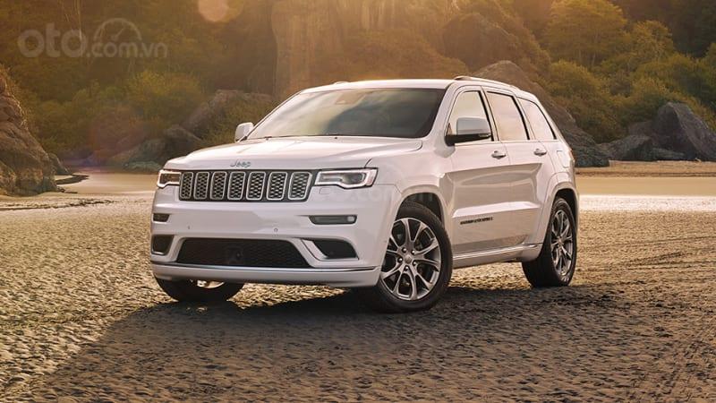  Jeep Grand Cherokee Summit 2019 chốt giá ngang Volkswagen Touareg