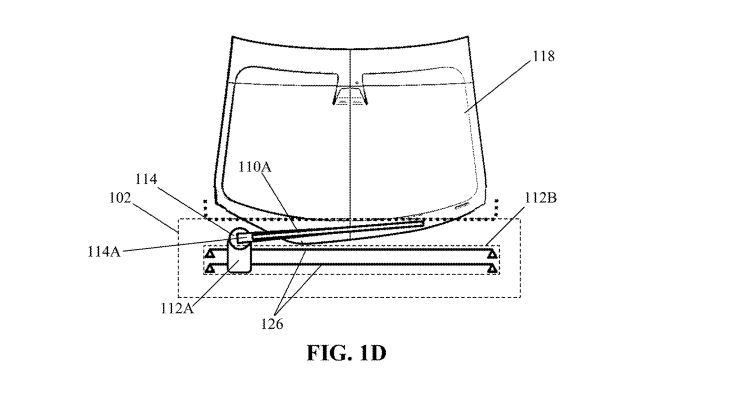 Tesla nộp bằng sáng chế cần gạt nước thông minh.