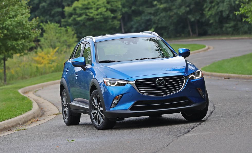Mazda CX-3 2019 màu xanh