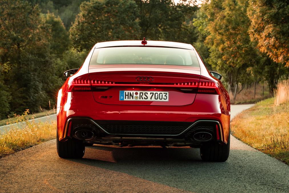 Đuôi xe Audi RS7 2020