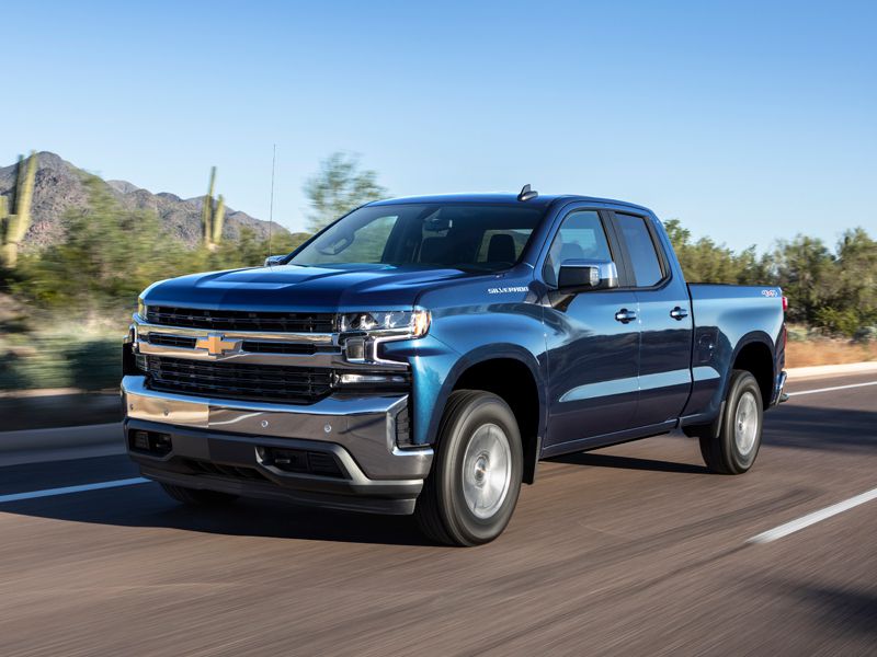 2.  Chevrolet Silverado 2020.