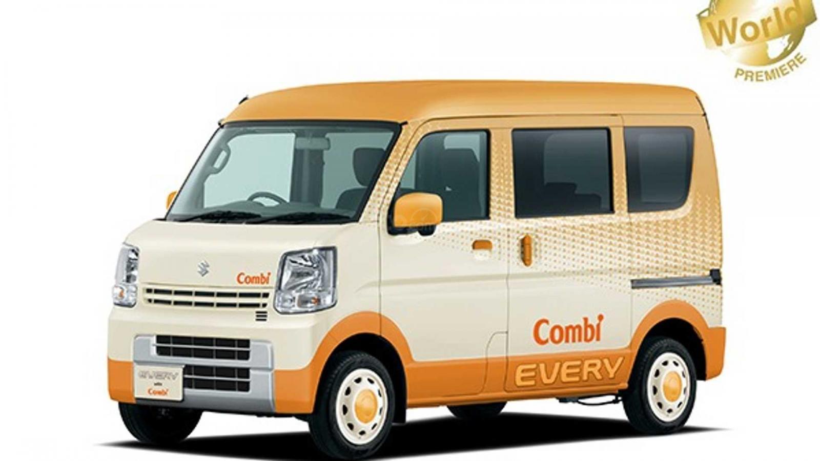 Suzuki Every Combi là sản phẩm của sự hợp tác giữa 2 hãng