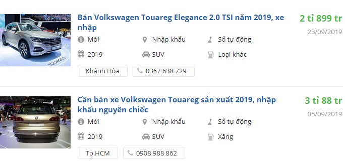Volkswagen Touareg 2020 sắp mở bán tại Việt Nam, đại lý nhận đặt cọc từ 2,899 tỷ đồng - Ảnh 1 Volkswagen Touareg 2020 sắp mở bán tại Việt Nam, đại lý nhận đặt cọc từ 2,899 tỷ đồng - Ảnh 1.