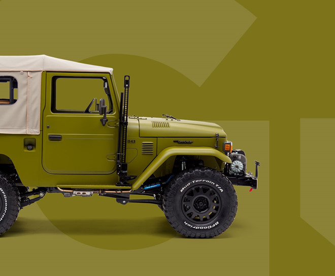 Sau quá trình phục chế, Toyota Land Cruiser nâng giá ngang siêu xe 6 Sau quá trình phục chế, Toyota Land Cruiser nâng giá ngang siêu xe a6