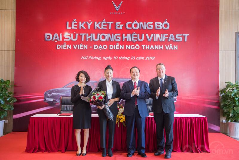 Ngô Thanh Vân trở thành đại sứ thương hiệu của VinFast.