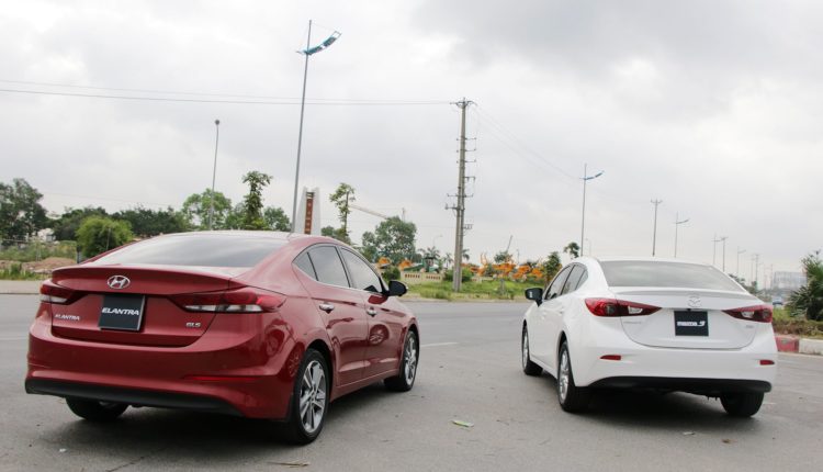 So sánh Mazda 3 với Hyundai Elantra So sánh Mazda 3 với Hyundai Elantra