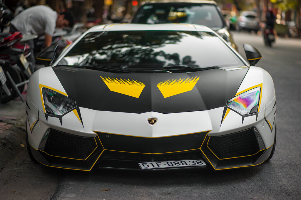 Bản độ Lamborghini Aventador đầu tiên tại Việt Nam dám thay đổi ống xả 3 Bản độ Lamborghini Aventador đầu tiên tại Việt Nam dám thay đổi ống xả a3