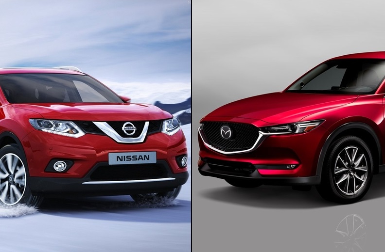 Mazda CX5 và Nissan X-trail 2019 Mazda CX5 và Nissan X-trail 2019