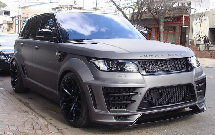 Lumma CLR SV Range Rover thường được Aguero sử dụng để di chuyển đến sân tập Lumma CLR SV Range Rover thường được Aguero sử dụng