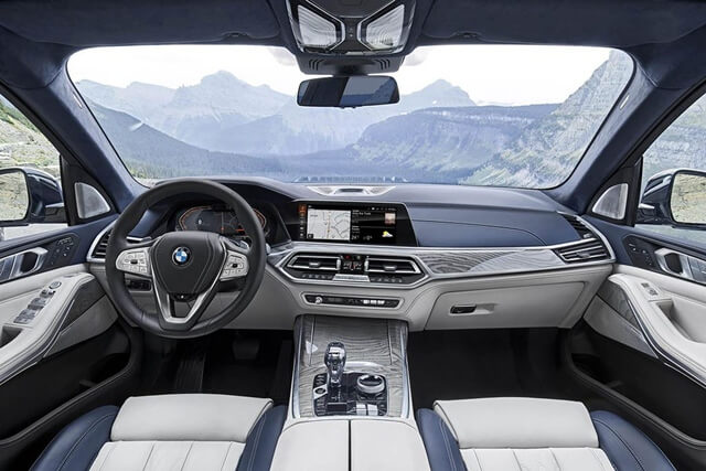 Không gian nội thất thất BMW X7 Không gian nội thất thất BMW X7
