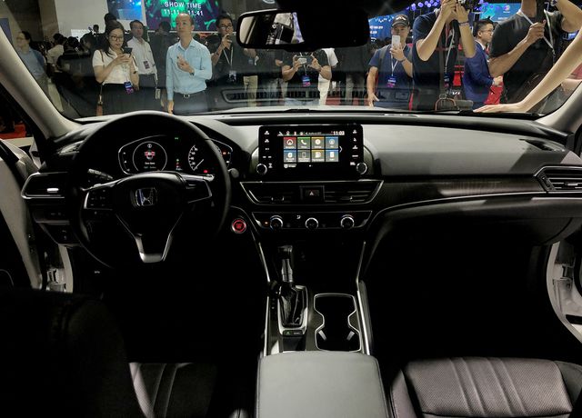 Khoang nội thất trên Honda Accord 2020 mới dành cho thị trường Việt Nam...