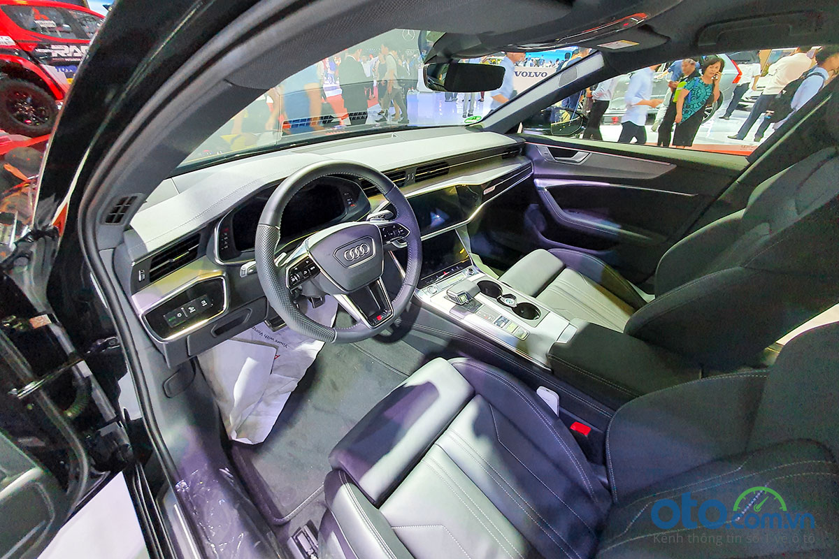 [VMS 2019] Cận cảnh Audi A6 2020 thế hệ mới nhất tại Việt Nam - Ảnh 4.