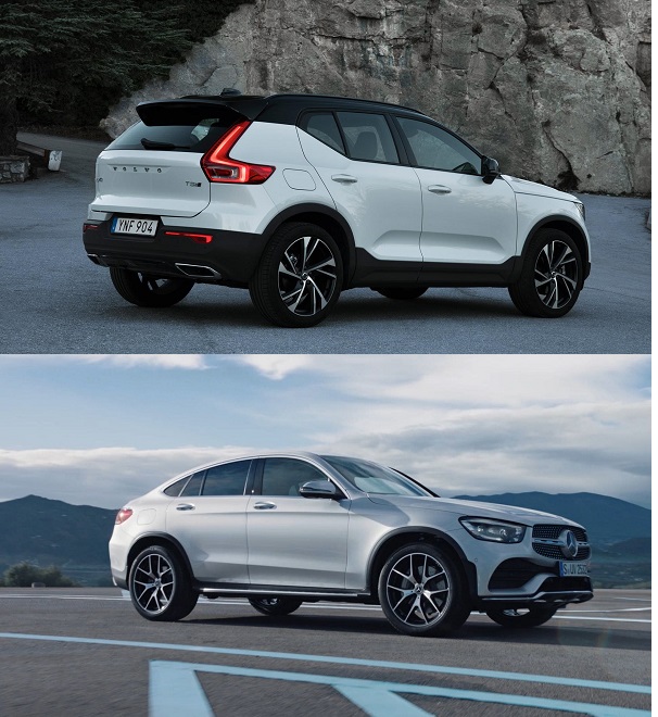 So sánh Volvo XC40 với Mercedes GLC So sánh Volvo XC40 với Mercedes GLC